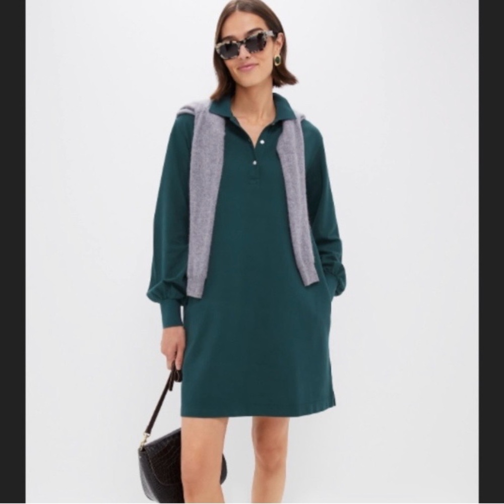 Tuckernuck Long Sleeve Polo Dress with Pockets Size XL